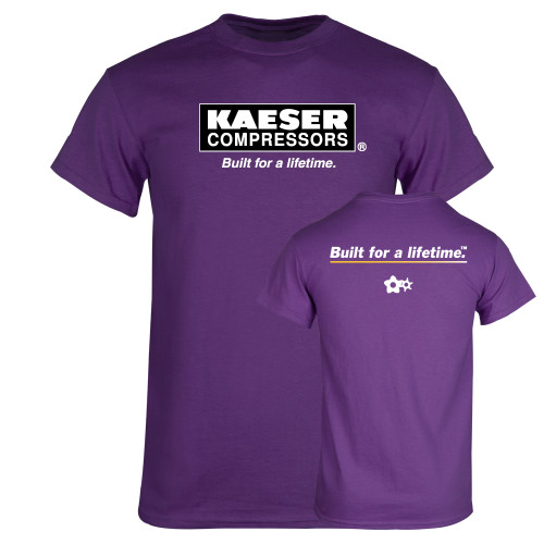 Purple T Shirt-Kaeser w tagline