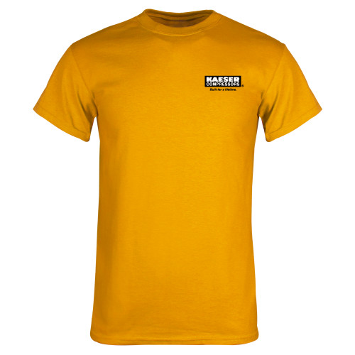 Gold T-Shirt-Kaeser w tagline