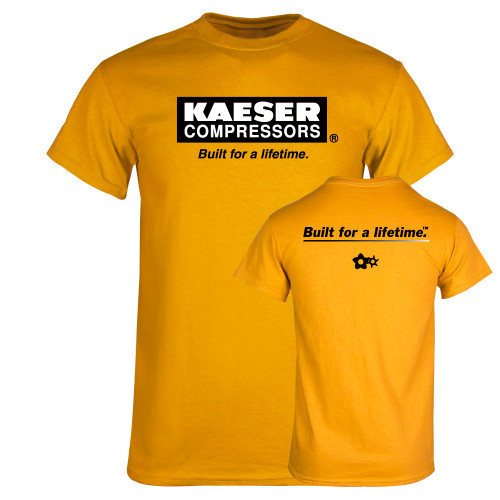 Gold T-Shirt-Kaeser w tagline