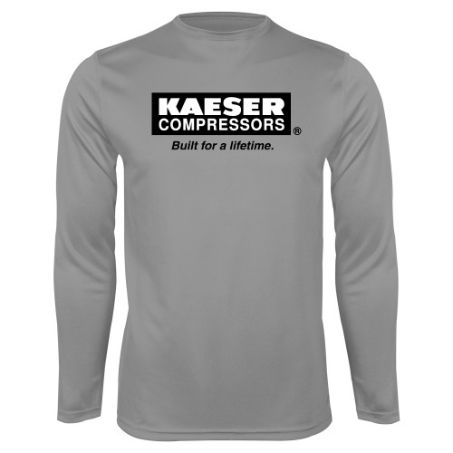 Steel Performance Longsleeve Shirt-Kaeser w tagline