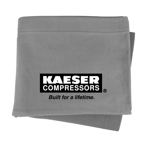 Grey Sweatshirt Blanket-Kaeser w tagline