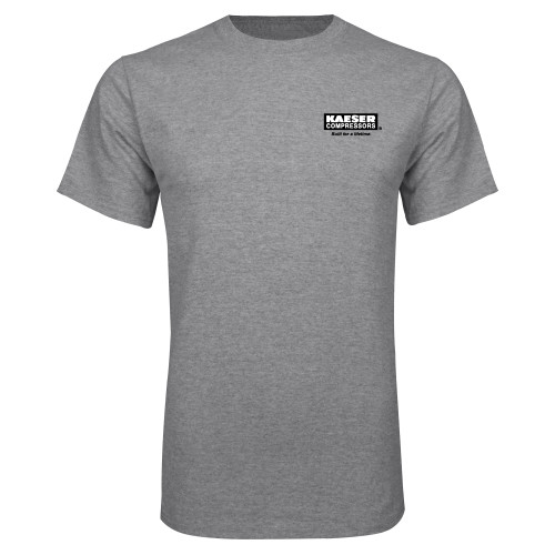 Grey T Shirt-Kaeser w tagline