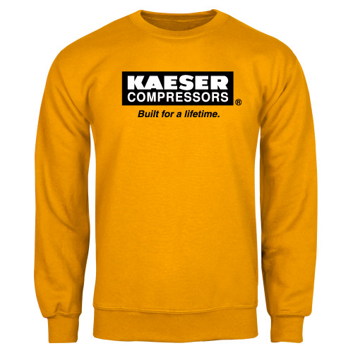 Gold Fleece Crew-Kaeser w tagline