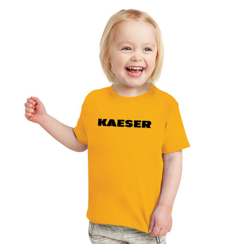 Toddler Gold T Shirt-Kaeser