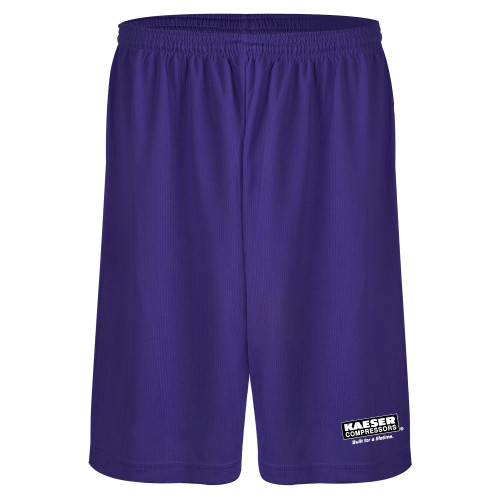 Purple Performance Classic 9 Inch Short-Kaeser w tagline