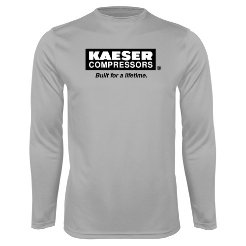 Platinum Performance Long Sleeve Shirt-Kaeser w tagline