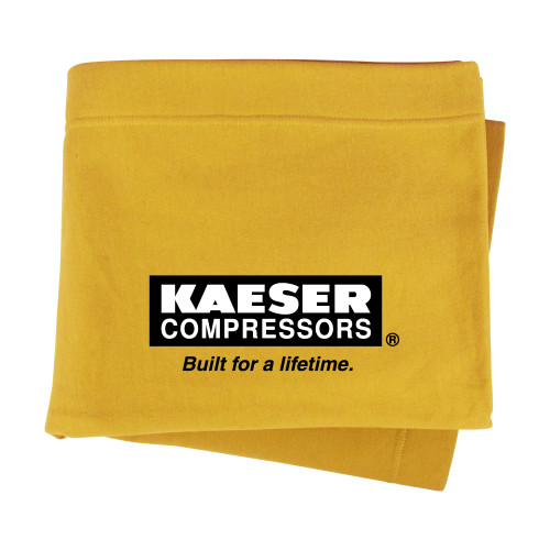 Gold Sweatshirt Blanket-Kaeser w tagline