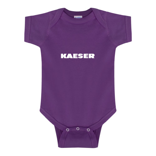 Purple Infant Onesie-Kaeser