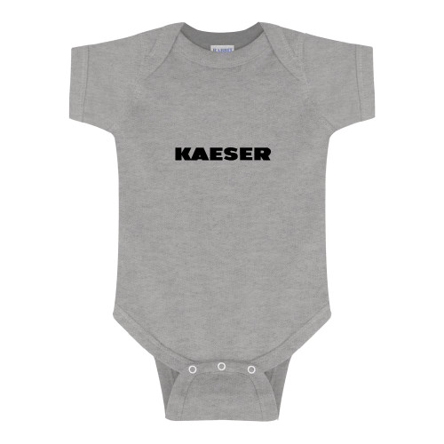 Grey Infant Onesie-Kaeser