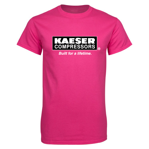 Hot Pink T Shirt-Kaeser w tagline