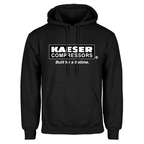 Black Fleece Hoodie-Kaeser w tagline