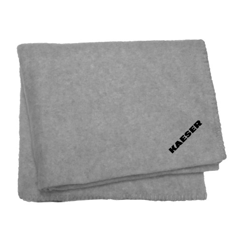 Heather Grey Blanket-Kaeser