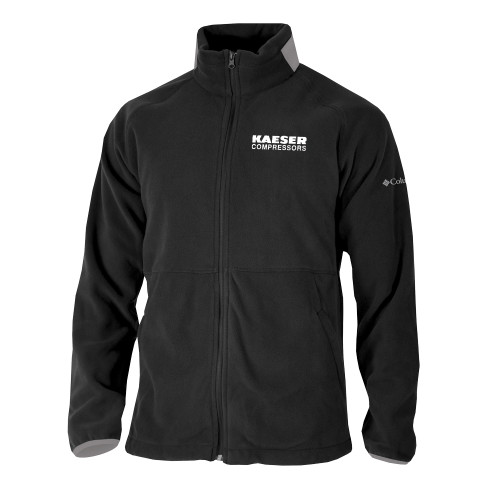 Columbia Black Everest Ridge Fleece Full Zip Jacket-Kaeser Compressors