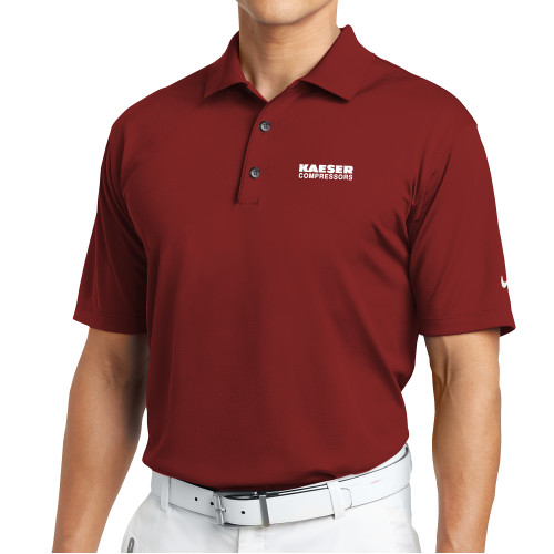 Nike Cardinal Tech Basic Dri Fit Polo-Kaeser Compressors