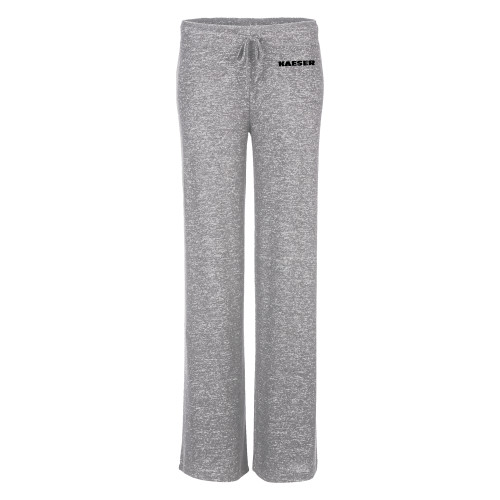 Boxercraft Womens Oxford Grey Heather Cuddle Wide Leg Pant-Kaeser