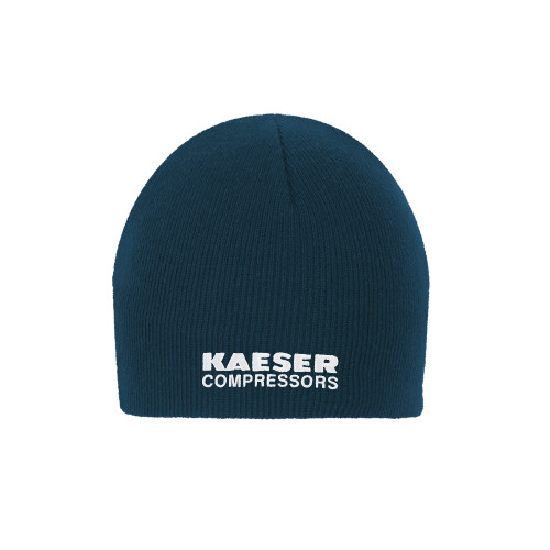 Navy Knit Beanie-Kaeser Compressors