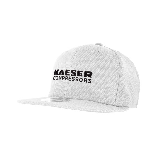 New Era White Diamond Era 9Fifty Snapback Hat-Kaeser Compressors
