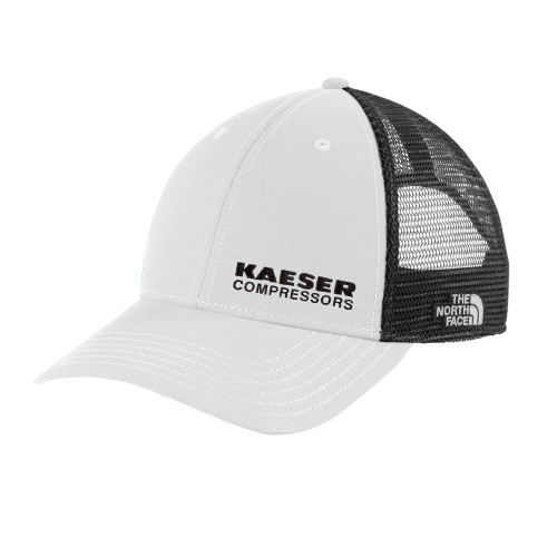 The North Face Vintage White/Grey Ultimate Trucker Hat-Kaeser Compressors