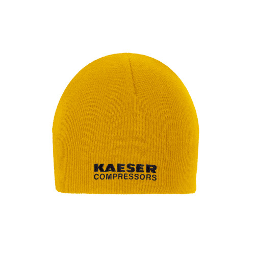 Gold Knit Beanie-Kaeser Compressors