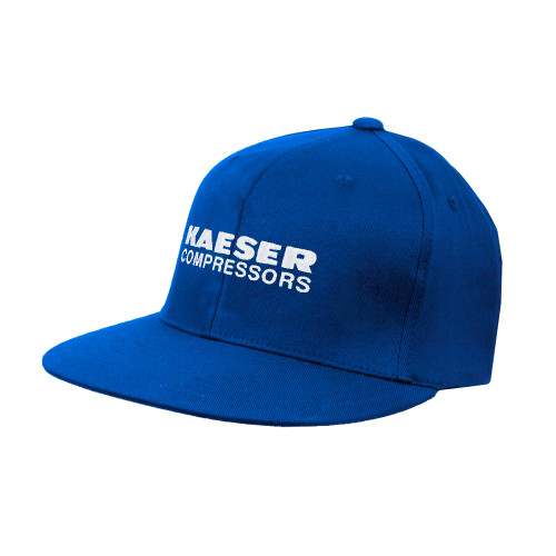 Royal Flat Bill Snapback Hat-Kaeser Compressors