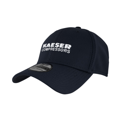New Era Navy Diamond Era 39Thirty Stretch Fit Hat-Kaeser Compressors