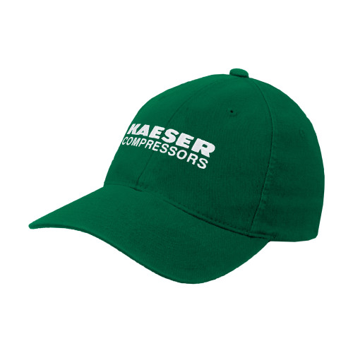 Kelly Green Flexfit Mid Profile Hat-Kaeser Compressors