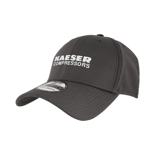 New Era Charcoal Diamond Era 39Thirty Stretch Fit Hat-Kaeser Compressors