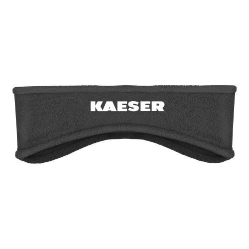 Charcoal Stretch Fleece Headband-Kaeser