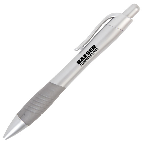 Metallic Mykonos Silver Pen-Kaeser Compressors