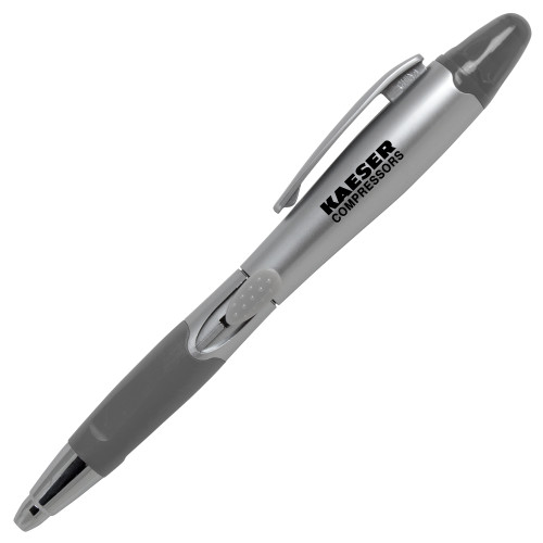 Silver/Silver Blossom Pen/Highlighter-Kaeser Compressors