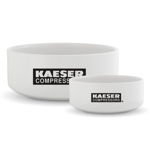 Ceramic Dog Bowl-Kaeser Primary Mark