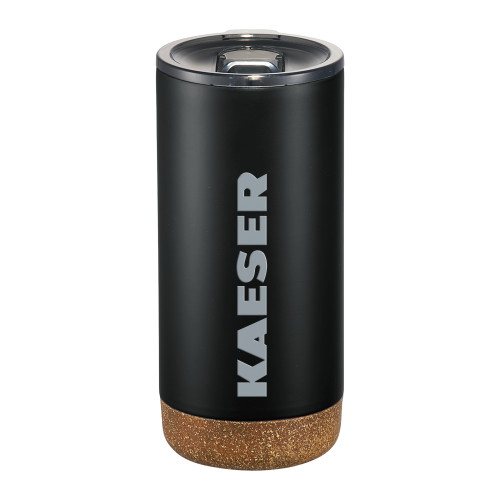 Valhalla Vacuum Insulated Black Tumbler 16oz-Kaeser Engraved
