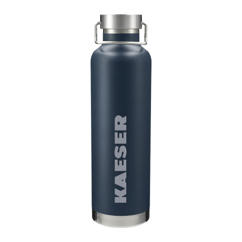 Thor Copper Vacuum Insulated Navy Bottle 32oz-Kaeser Engraved
