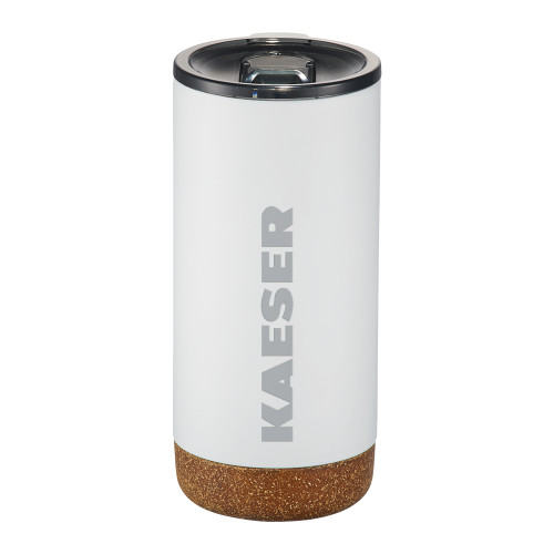Valhalla Vacuum Insulated White Tumbler 16oz-Kaeser Engraved
