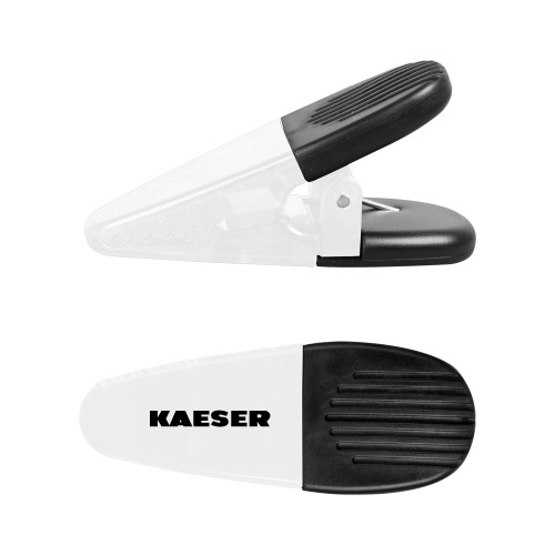White Crocodile Clip/Magnet-Kaeser
