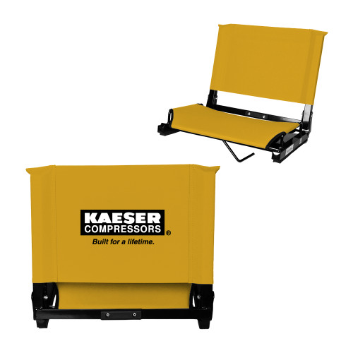 Stadium Chair Gold-Kaeser w tagline