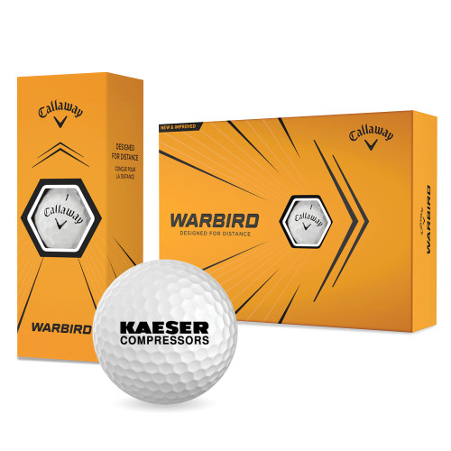 Callaway Warbird Golf Balls 12/pkg-Kaeser Compressors