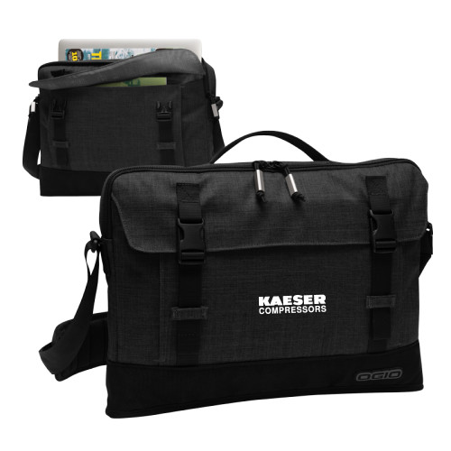 OGIO Heather Grey Apex 15 Slim Case-Kaeser Compressors