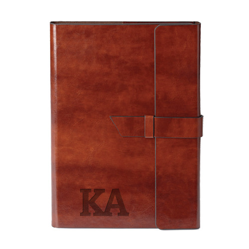 Kappa Alpha Fabrizio Brown Portfolio w/Loop Closure-KA
