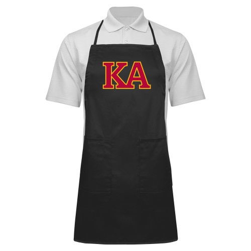  Full Length Black Apron - Two Color KA