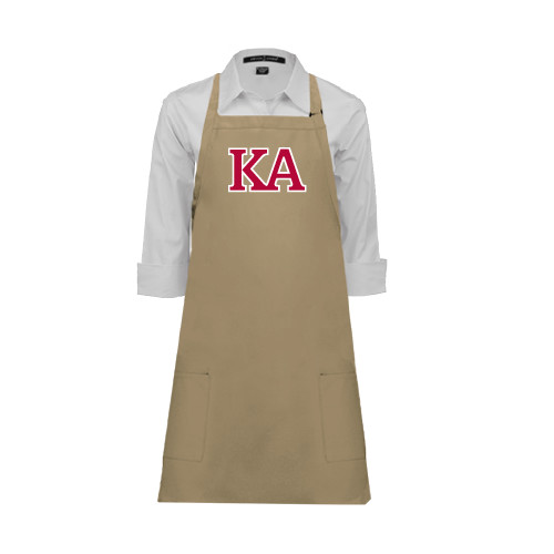  Full Length Khaki Apron - Two Color KA