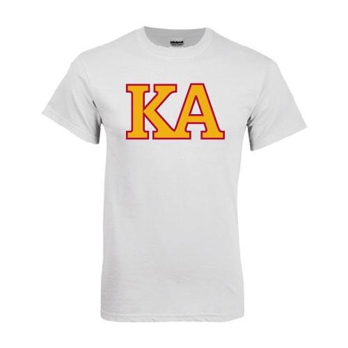 Kappa Alpha White T Shirt-Two Color KA