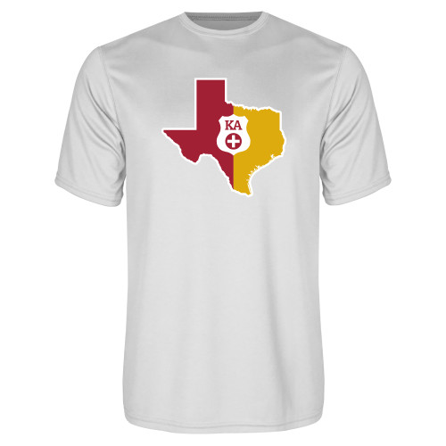  White Performance Tee - Texas