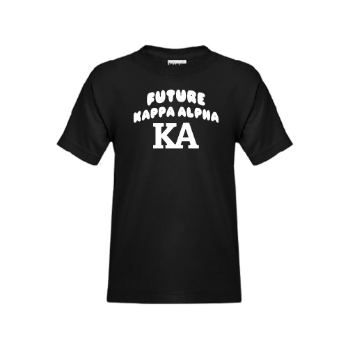Kappa Alpha Youth Black T Shirt-Future Kappa Alpha