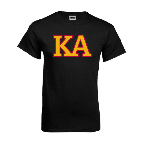 Kappa Alpha Black T Shirt-Two Color KA
