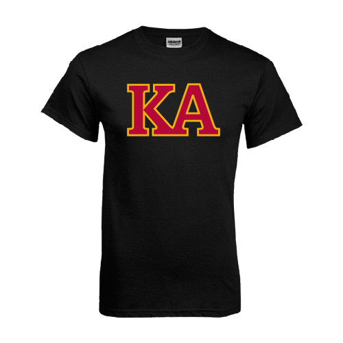Kappa Alpha Black T Shirt-Two Color KA