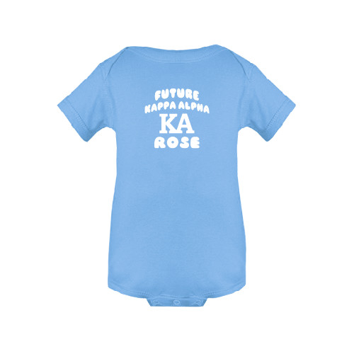 Kappa Alpha Light Blue Infant Onesie-Future Kappa Alpha Rose