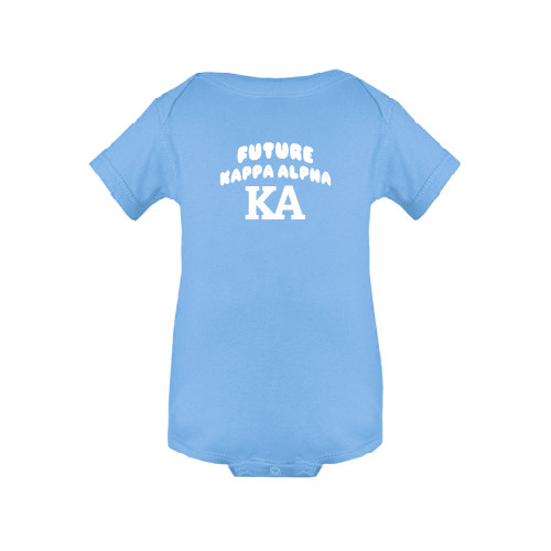 Kappa Alpha Light Blue Infant Onesie-Future Kappa Alpha