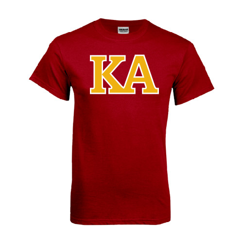Kappa Alpha Cardinal T Shirt-Two Color KA