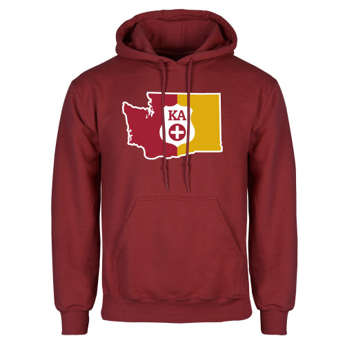  Cardinal Fleece Hoodie - Washington